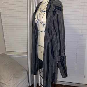 Lightweight top coat.